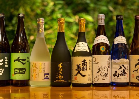 Sake, Wine, Beer, Cocktails