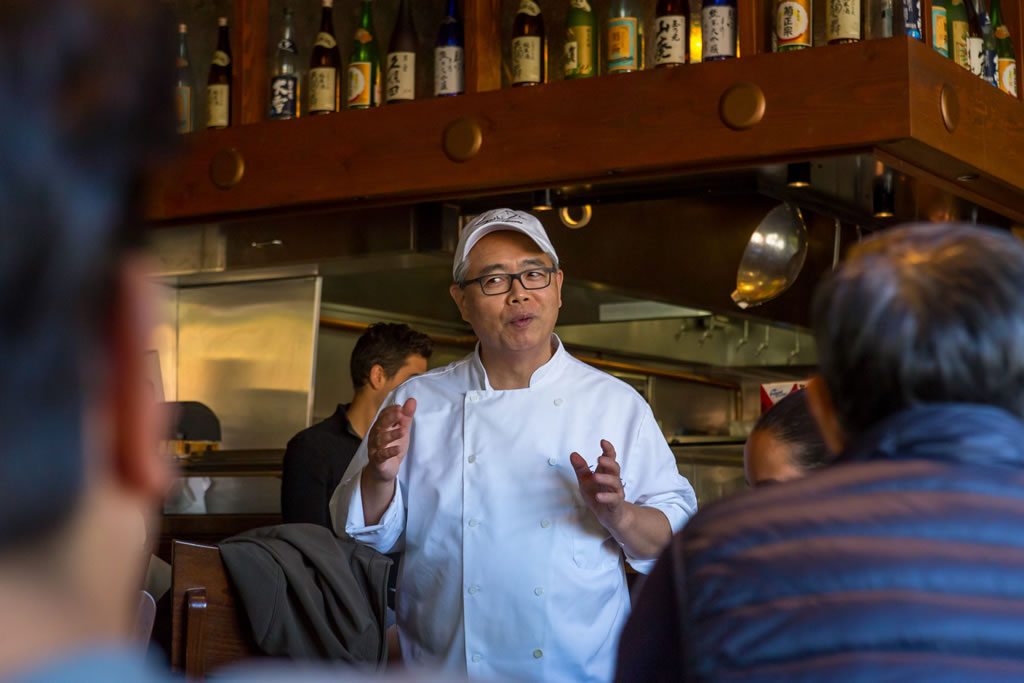 Yasu Kizaki Pre Event With Japanese Chefs Sushi Den