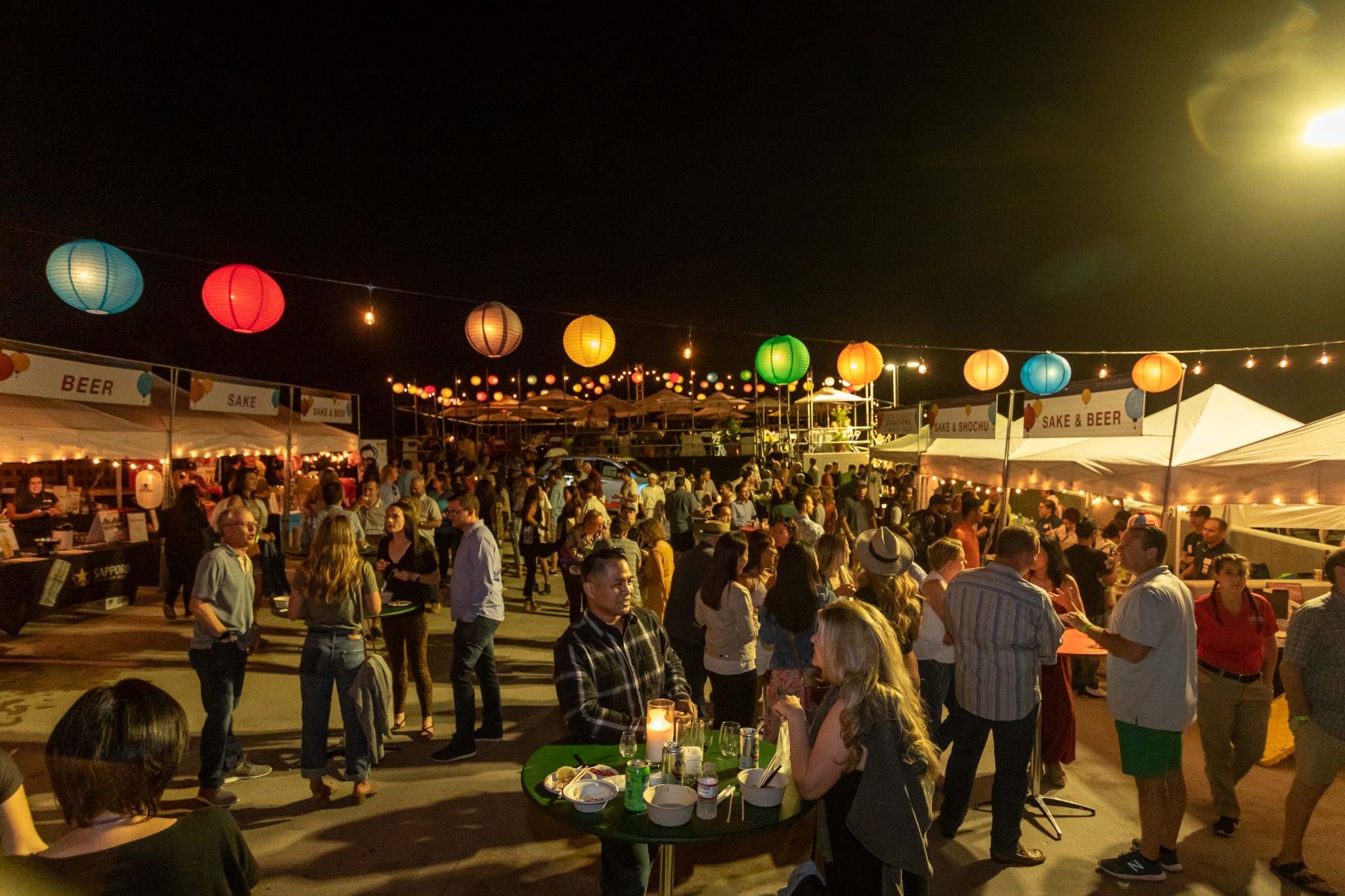 Summer Rooftop Party Sushi Den